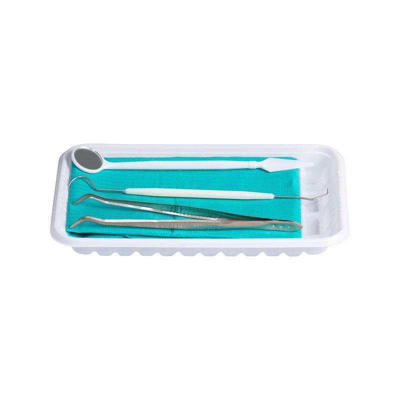High Quality Disposable Dental Examination Kit Disposable Instrument Kit With Galvanized Tweezers