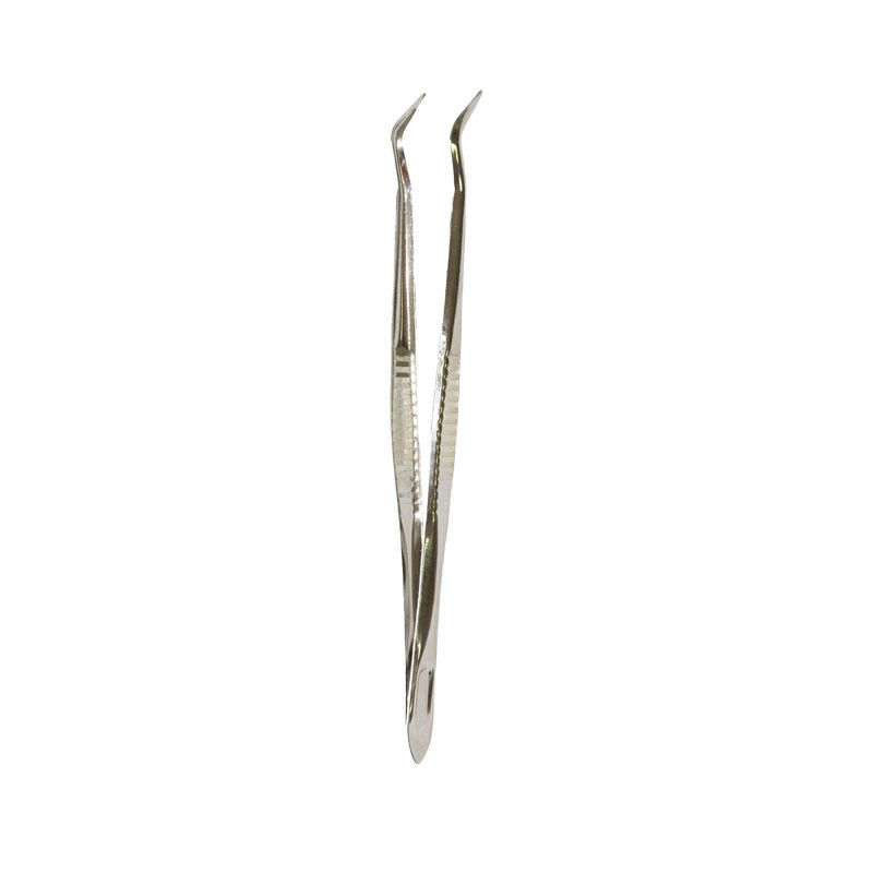 Customized Dental Tweezers With Angled Tips Surgical Tweezers Medical Forceps