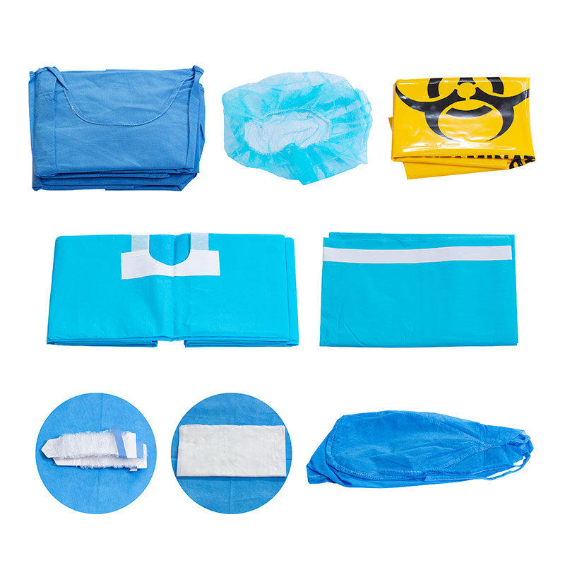 Hot selling Disposable Dental Implant Drape Pack Sterile Surgical Kit Universal Drape Set