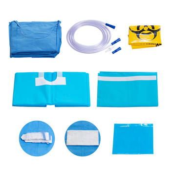HUIYA Disposable Sterile Kit Surgical Dental Implant Drape Pack