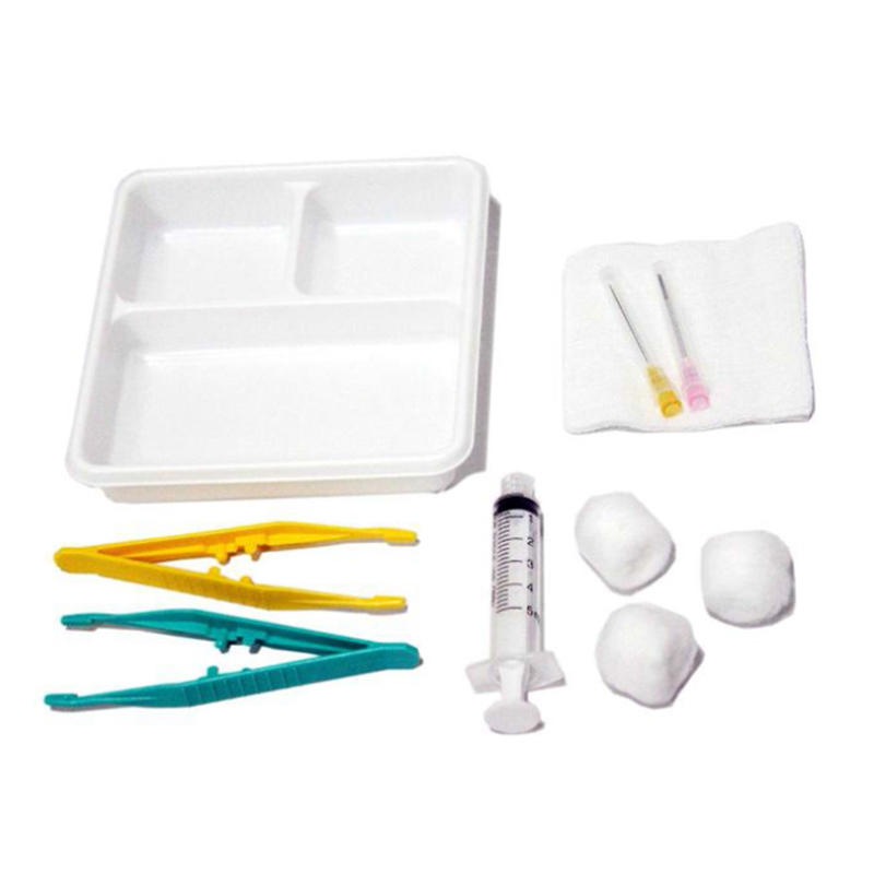 Chinese Factory Supply Disposable Dressing Set Sterile Basic Dressing Set